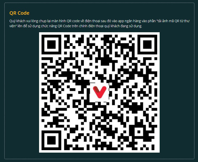 Mã QR nhân tiền