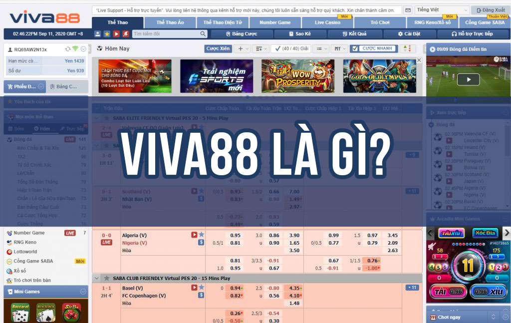 VIVA88 – Bong88 hay VIVA88 là gì?