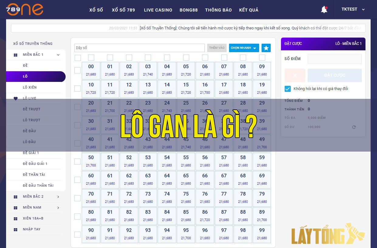 Lô gan miền Bắc – Cách đánh lô gan hiệu quả nhất